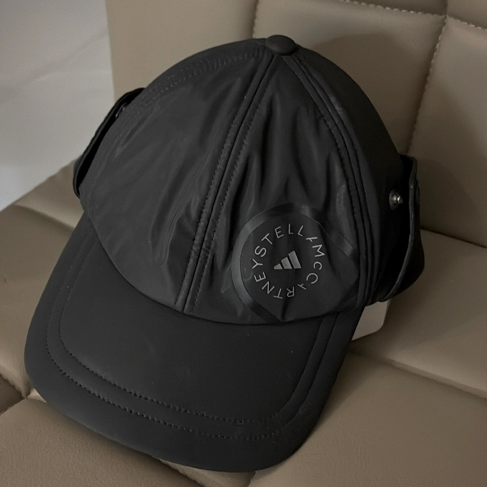 Adidas by Stella McCartney Trapper Cap in Black